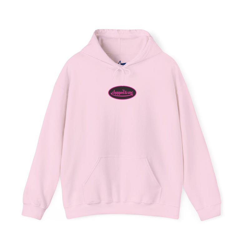 Sudadera con capucha rosa y negra con gráfico en la espalda, inspirada en Von Dutch, regalo para amigos, ropa de calle GenZ, meme Brainrot Y2K imagen 6