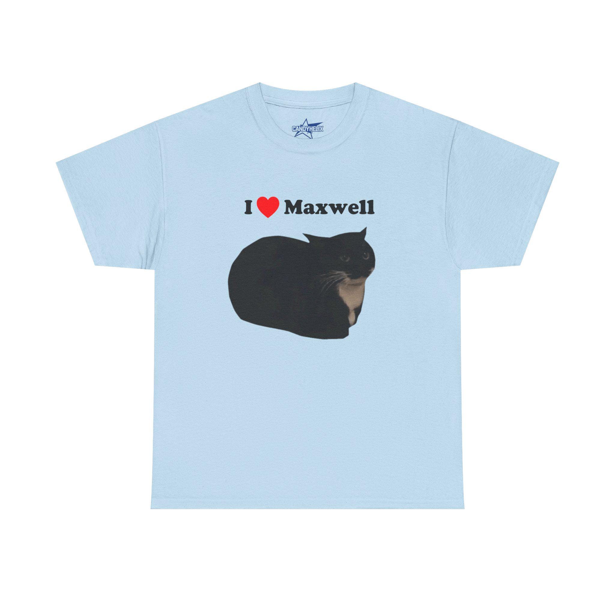 マックスウェルのハート型回転猫Tシャツが大好き | 有名インスタグラム 