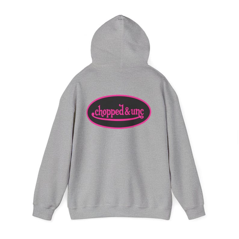 Sudadera con capucha rosa y negra con gráfico en la espalda, inspirada en Von Dutch, regalo para amigos, ropa de calle GenZ, meme Brainrot Y2K imagen 11