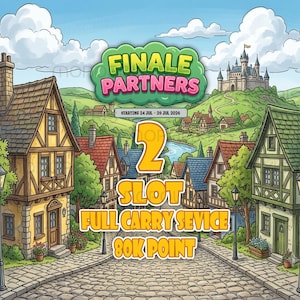 Monopoly_Go Finale Partners 2 Slot - Full Carry Service