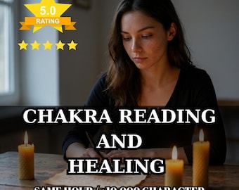 Chakra Reading & Healing | Align Mind, Body Spirit | Energy Balance, Aura Cleansing, Spiritual Insight