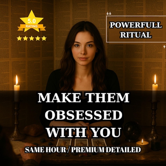 Obsession Attraction Ritual | Intense Desire & Magnetic Love Energy | Same Day Personalized Passion Ceremony