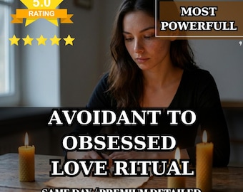 Ritual de Amor Evitativo para Amor Obsessivo | Trabalho Energético de Atração Amorosa | Transformação Emocional e Alinhamento de Conexões