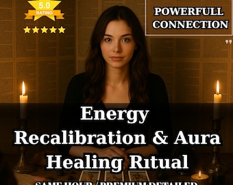 Energy Recalibration & Aura Healing Ritual | Chakra Healing Ritual | Deep Energy Alignment | Spiritual Balance