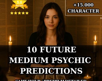 10 Future Psychic Predictions | Same Hour Reading | Honest Medium Insight & Future Timeline Guidance