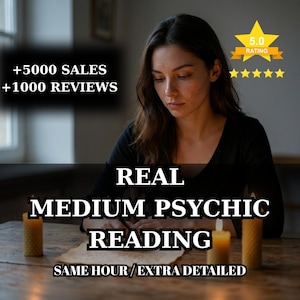 Lectura psíquica de un médium real / Mediumnidad ultra detallada sobre amor, carrera y vida / Lectura a ciegas