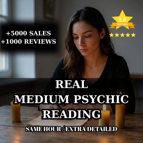 Real Medium Psychic Reading | Ultra Detailed Love, Career & Life Mediumship | Blind Reading
