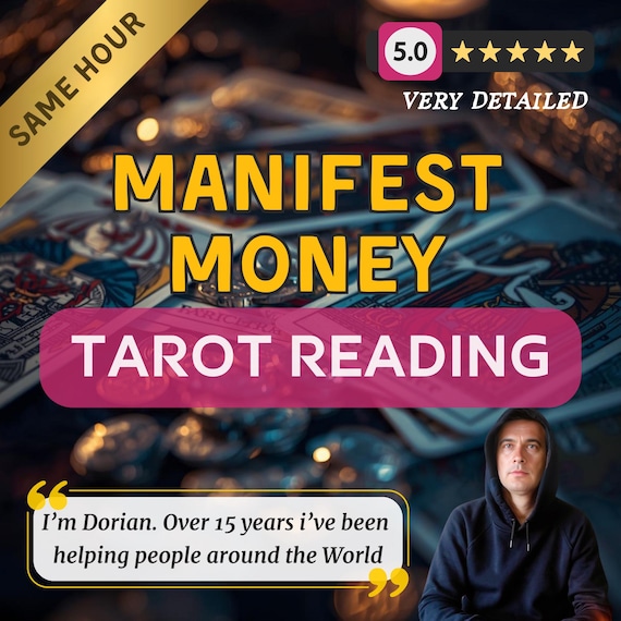 Financial Tarot Reading: Psychic Predictions, Money Guidance (Digital PDF)