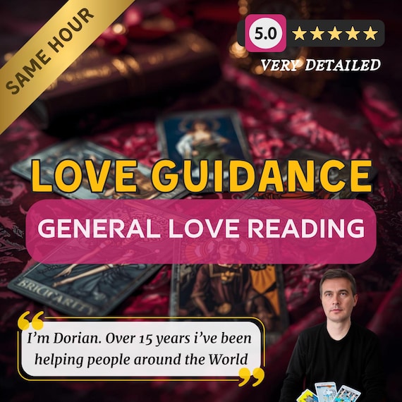 Love Tarot Reading: Relationship Insights by Psychic (Digital PDF)