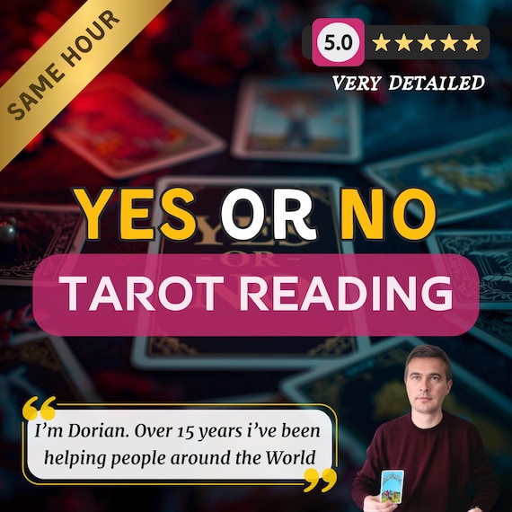 Same Hour Yes or No Tarot Reading (Digital PDF)