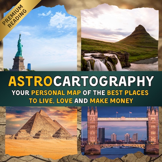Astrology Reading: personalized and accurate astrocartographic analysis of the top countries for you