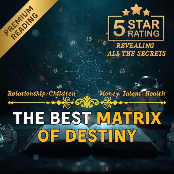 Matrix of Destiny: A deep and accurate numerological reading on your destiny, money, and relationships