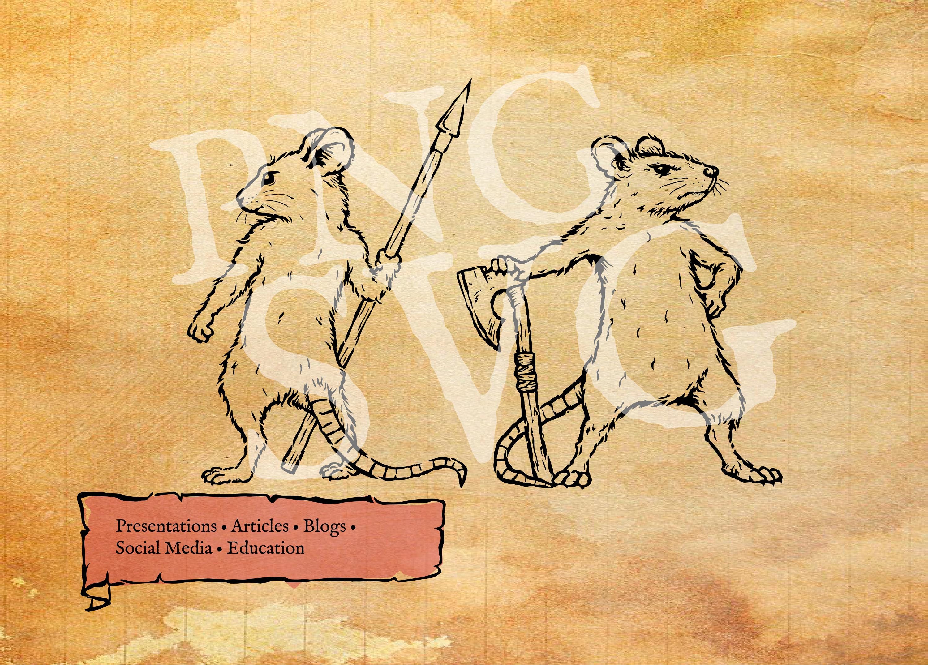 Medieval Rat Medieval Rat Warriors Clipart Set – Dark Fantasy RPG Characters PNG Svg ...