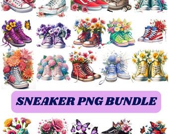 Clipart di scarpe da ginnastica Clipart di scarpe Download digitale