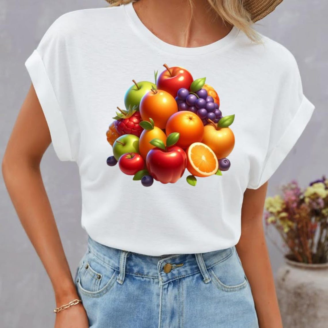 Fruit Clipart, Watercolor Fruits PNG Bundle High-quality Digital ...