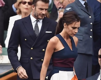 ポロ ラルフローレン ブレザーコート ダブルブレスト ネイビー