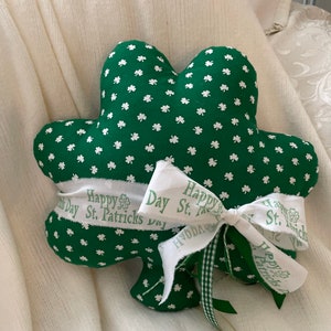 St Patricks Shamrock Pillow afbeelding 5