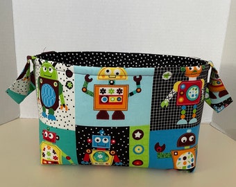 Robots Fabric Basket Theme/Gift Basket/Storage & Organization/ Toy Storage