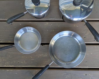 Vintage Revereware Copper Bottom - Your Choice Saucepans or Skillets