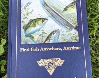 Find Fish Anywhere Anytime Book, North American Fishing Club, Books for Men. Fathers Day