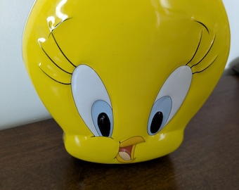 1998 Tweety Bird Yellow Tin