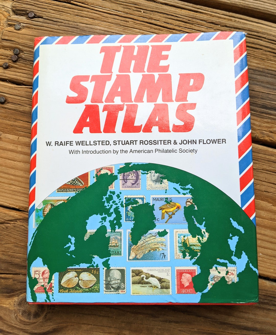 1987 the Stamp Atlas Stamp Collectors Book Postal Historian Etsy