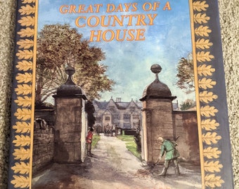 Great Days of a Country House, John Goodall's Watercolor English Manors, Coffee Table Books