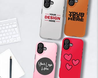 Custom Image iPhone Case: Dual Layer Protection, Glossy Finish
