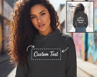 Custom Cropped Hoodie with Embroidered Logo | Bella + Canvas | Personalized Women’s Hoodie