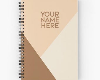 Personalized Logo Notebook – Custom Spiral Journal, Branded Office Gift, Team & Event Stationery