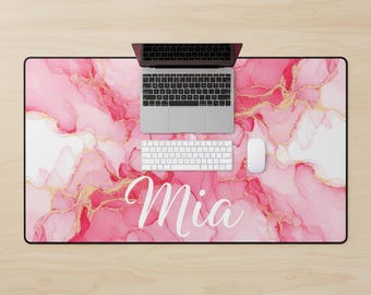 Custom Desk Mat: Personalized Print, Large Office Mousepad