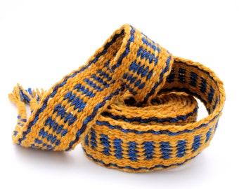 Handfasting Cord -  Sapphire and Gold - Celtic Wedding Cord