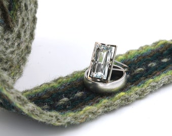 Cordón de boda - Corazón de hoja perenne - Cinta de promesa