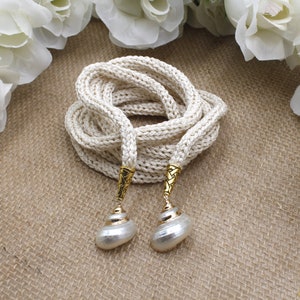 Reine Seide Handfasting Schnur - Unity Knot - Unendlichkeit Knot - Personalisierte Anhänger
