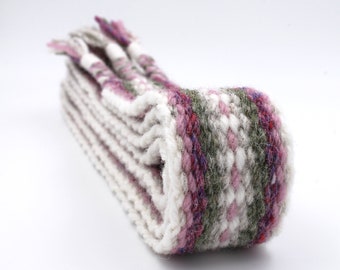 Cordón para matrimonio - Rosa empolvado y salvia - Cordón nupcial - Cinta de promesa