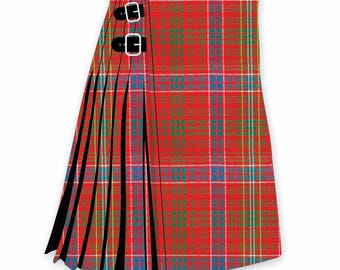 Kilt w szkocką kratę Lumsden Ancient Tartan Kilts - 8 jardów w kratę - 16 uncji ciężkiego kiltu w kratę - 100% czystej wełny akrylowej