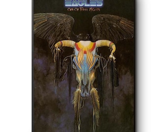 Eagles One Of These Nights Classic Rock Album Poster Vintage Music Print