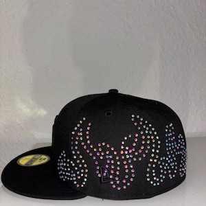 Costum Rhinestone Flames New Era Cap