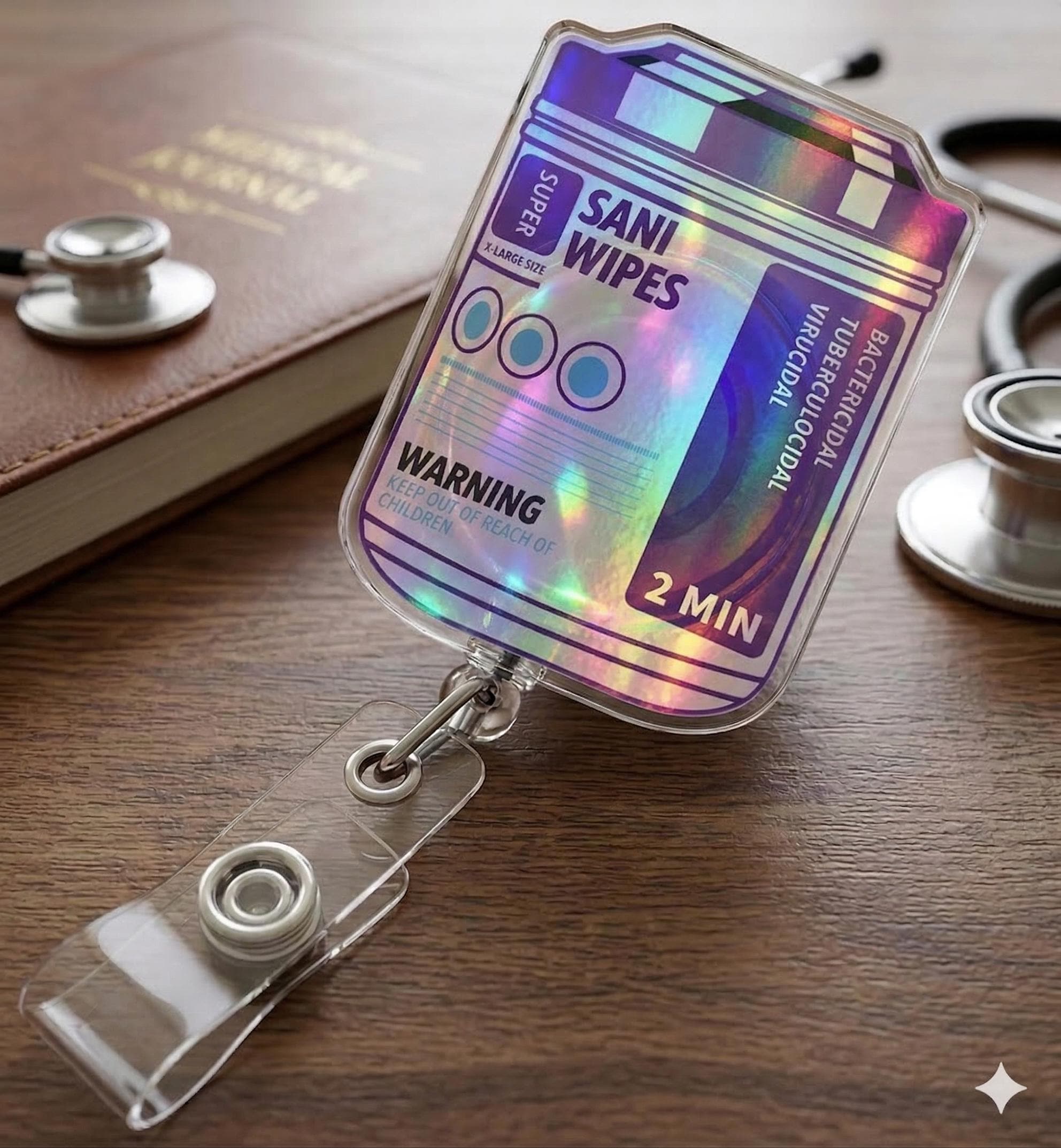 Sanitizing Wipes Keychain - Etsy