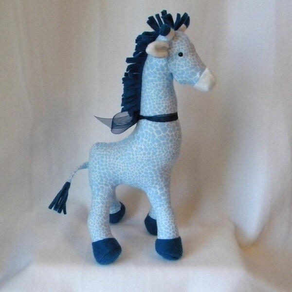 Baby Blue Giraffe Plushie