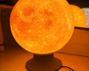 Lampe lune - Lithophane imprimé en 3D