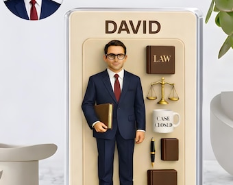 Custom Lawyer 2D Plaque Personalized Attorney Gift For Law School Graduation Gift For Him Law Student Gift Bar Exam Gift Law Office Decor