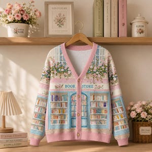 Librarian Cardigan - Etsy Canada