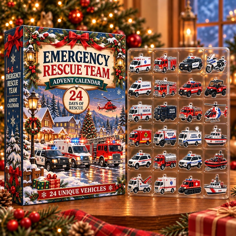 Fire rescue advent calendar - Etsy.de