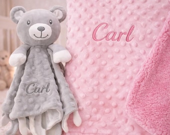 Coperta di sicurezza personalizzata con nome del bambino