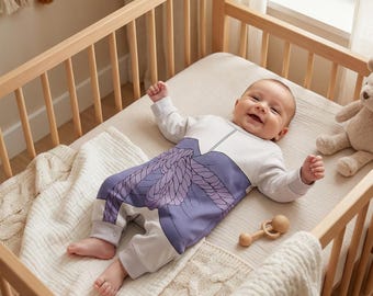 Tutina con mantello anime per neonato