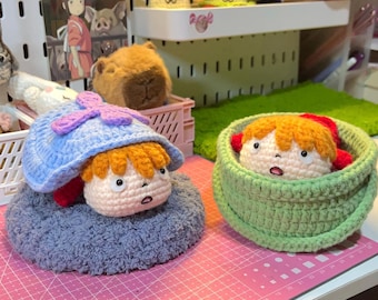 crochet 2in1 ponyo inspired pattern