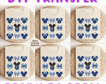 Disney Cruise Ready To Press, Mickey Head Cruise 2026 DTF Transfer, Impresión DTF Familiar Disney, Prensa Térmica, Transferencia Termoadhesiva Disney Cruise