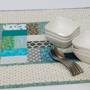 Gentle Tide Quilted Table Topper NCU0PTT825
