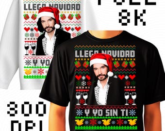 Christmas design Marco A – Ugly Sweater / T-shirt design (High quality PNG)